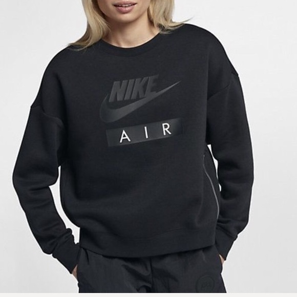 Nike Tops | Nike Air Crewneck Fleece 